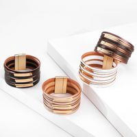 Bohemian Copper Pipe Wide-brimmed Bracelet main image 4