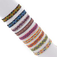 Bohemian Retro Rainbow Beaded Bracelet main image 2