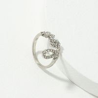 New Love Diamond Alloy Fashion Ring main image 2