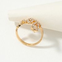 New Love Diamond Alloy Fashion Ring main image 3