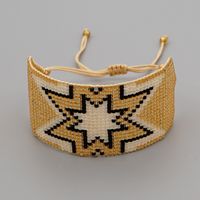 Bohemian Five-pointed Star Beaded Bracelet 3-piece Set sku image 3