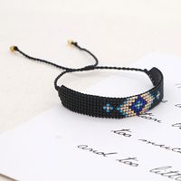 Simple Miyuki Rice Beads Hand-woven Ethnic Wind Eye Beaded Bracelet main image 5