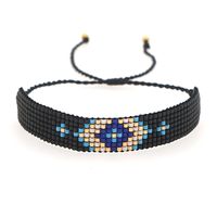 Simple Miyuki Rice Beads Hand-woven Ethnic Wind Eye Beaded Bracelet main image 6