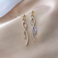 Pendientes De Perlas De Diamantes De Imitación De Moda De Corea main image 6
