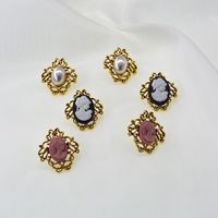 Retro Baroque Pearl Earrings main image 1