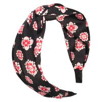 Retro Printed Wide-brimmed Headband main image 6