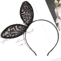 Lace Rabbit Ears Headband main image 5