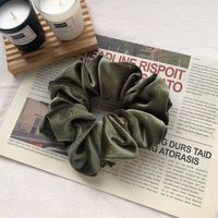 Velvet Oversized Pure Color Hair Scrunchies sku image 10