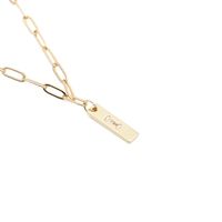 Hip-hop English Letter Pendant Necklace sku image 9