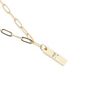 Hip-hop English Letter Pendant Necklace sku image 13