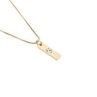 Fashionable English Letter Pendant Necklace sku image 19