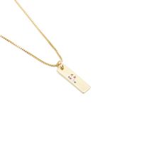 Collier Pendentif Lettre Anglaise À La Mode sku image 16