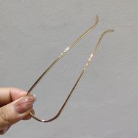 Simple U-shaped Metal Hairpin sku image 1