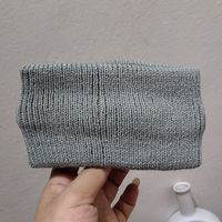 Korean Casual Wool Knitted Solid Color Elastic Hair Band sku image 3