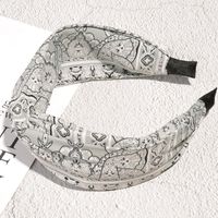 Retro Printing Wide-sided Headband sku image 6