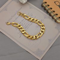 New Punk Simple Chain Trendy Stainless Steel Bracelet main image 3