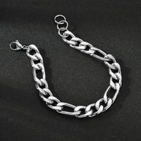 New Punk Simple Chain Trendy Stainless Steel Bracelet main image 5