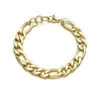 New Punk Simple Chain Trendy Stainless Steel Bracelet main image 6