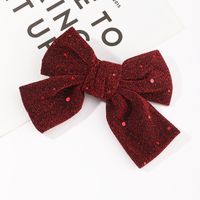 Korean New Cute Glitter Bow Clip sku image 2