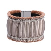 Fashion Diamond-studded Leather Bracelets main image 1
