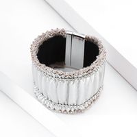 Fashion Diamond-studded Leather Bracelets main image 6
