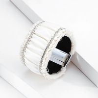 Fashion Diamond-studded Leather Bracelets main image 4