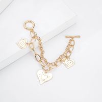 Pulsera De Cadena De Doble Capa Simple Love main image 6