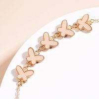 Korean Gold Butterfly Bracelet main image 5