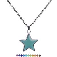 Creative Fashion Color Changing Pendant Necklace main image 1