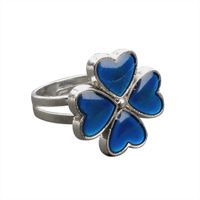 Fashion Classic Four-leaf Petals Flowers Ring main image 4