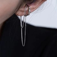 Fashion Simple Irregular Metal Ear Bone Clip main image 2