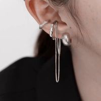 Fashion Simple Irregular Metal Ear Bone Clip main image 3