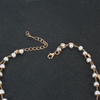 Collier De Perles En Alliage Géométrique Rétro Simple main image 5