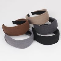 Fashion Knitted Wide Side Hairband main image 1