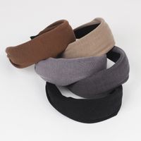 Fashion Knitted Wide Side Hairband main image 6