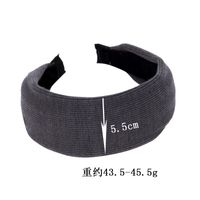 Fashion Knitted Wide Side Hairband main image 4