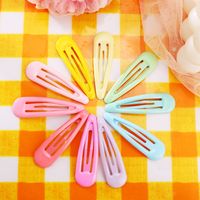 Korean Fashion Simple Candy Color Hairpin main image 3