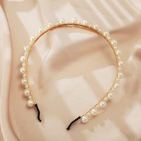 Simple Pearl Retro Headband sku image 3