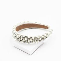 Baroque Diamond-studded Pearl Exquisite Headband main image 3