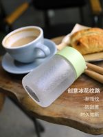 Portable Cute Creative Frosted Glass Water Cup main image 3