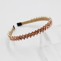 Fashion Baroque Oval Diamonds Headband sku image 6