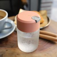 Portable Cute Creative Frosted Glass Water Cup sku image 2
