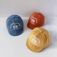 Cotton Print Small Brim Baseball Cap main image 3