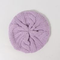 Children's Wool Candy Color Beret sku image 1