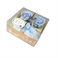 Festival Present Towel Bear Gift Box Valentine's Day Gift Soap Flower Transparent Gift Practical Promotional Gifts main image 3