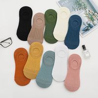 Casual Sweat-absorbent Breathable Shallow Boat Socks Wholesale main image 1