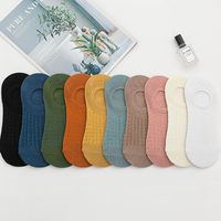 Casual Sweat-absorbent Breathable Shallow Boat Socks Wholesale main image 6
