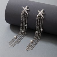 2021 New Fashion Jewelry Star Pearl Earrings main image 1