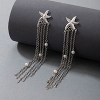 2021 New Fashion Jewelry Star Pearl Earrings main image 2