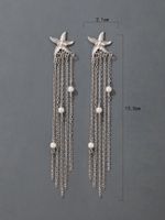 2021 New Fashion Jewelry Star Pearl Earrings main image 3